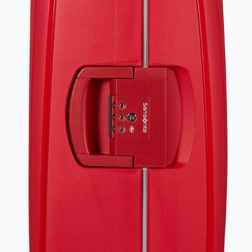 Walizka podróżna Samsonite S'cure Spinner 79 l crimson red