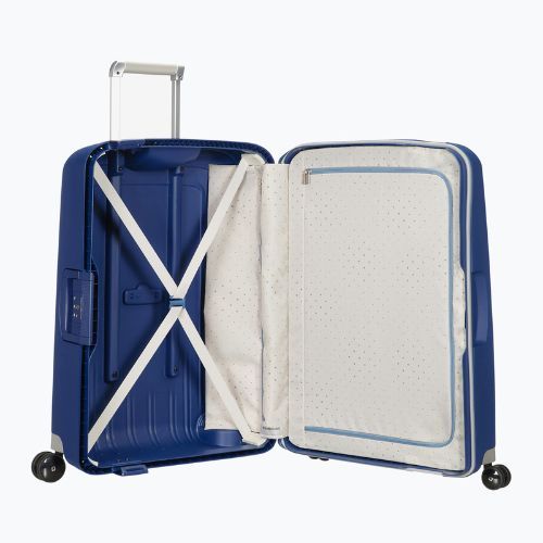 Walizka podróżna Samsonite S'cure Spinner 79 l dark blue