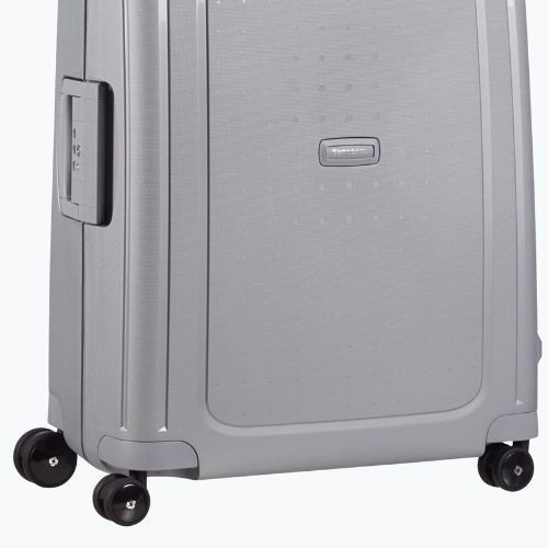 Walizka podróżna Samsonite S'cure Spinner 79 l silver