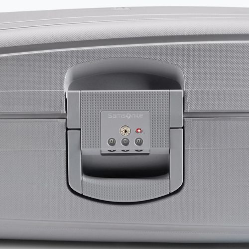 Walizka podróżna Samsonite S'cure Spinner 79 l silver