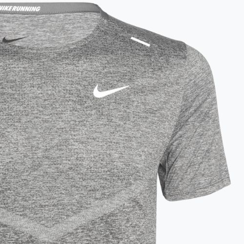 Koszulka do biegania męska Nike Dri-Fit Rise 365 smoke grey/heather