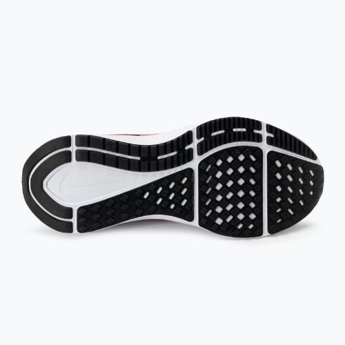 Buty do biegania męskie Nike Structure 25 white/black/light mmoke grey/fire red