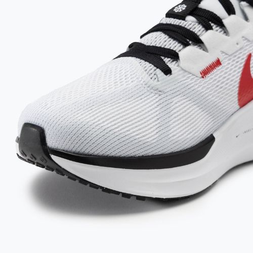 Buty do biegania męskie Nike Structure 25 white/black/light mmoke grey/fire red