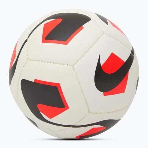 Piłka do piłki nożnej Nike Park Team 2.0 white/bright crimson/black rozmiar 3