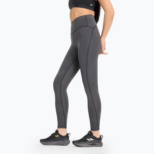 Legginsy do bieganie damskie New Balance Athletics Reflective Heat High Rise black top
