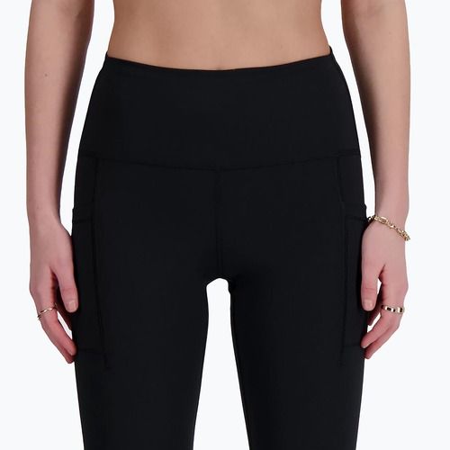 Legginsy damskie New Balance Sleek Pocket High Rise black
