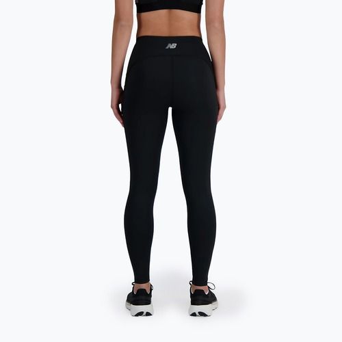 Legginsy damskie New Balance Sleek Pocket High Rise black