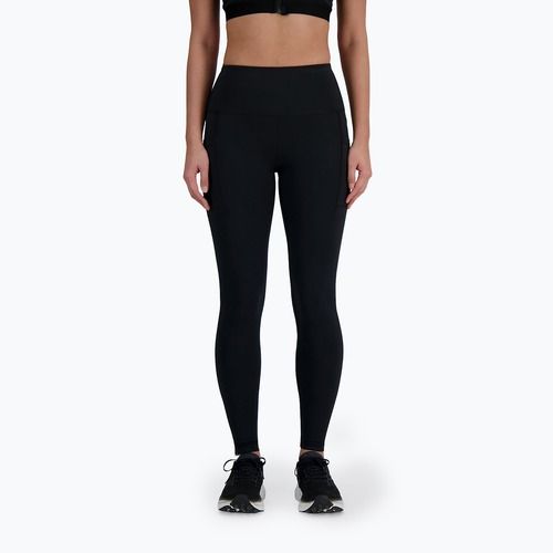 Legginsy damskie New Balance Sleek Pocket High Rise black
