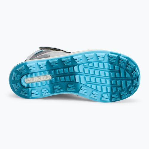 Śniegowce dziecięce Merrell Snow Storm 3.0 Wtrpf grey/turq