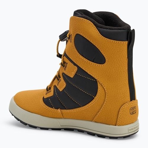 Śniegowce dziecięce Merrell Snow Bank 4.0 Wtrpf wheat