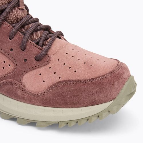 Buty turystyczne damskie Merrell Wildwood Mid Ltr Wp marron/burlwood