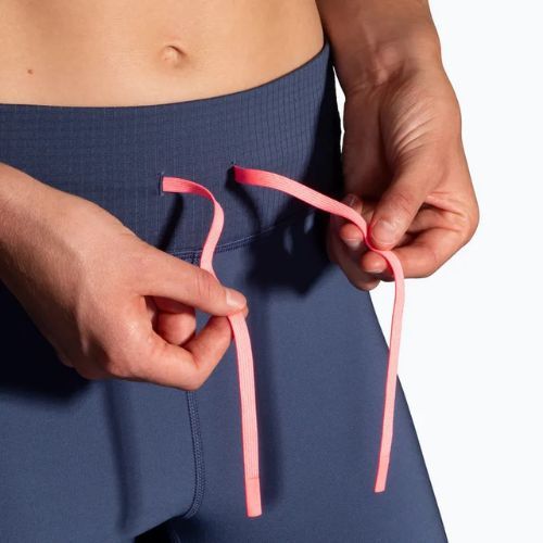 Legginsy do biegania damskie Brooks High Point ocean/navy