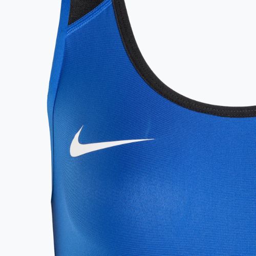 Trykot zapaśniczy damski Nike Weightlifting Singlet royal/black