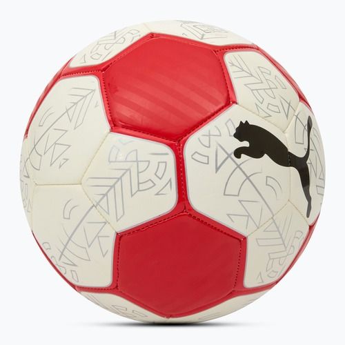 Piłka do piłki nożnej PUMA Prestige puma white/puma red/puma black rozmiar 4