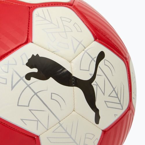 Piłka do piłki nożnej PUMA Prestige puma white/puma red/puma black rozmiar 4