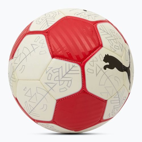 Piłka do piłki nożnej PUMA Prestige puma white/puma red/puma black rozmiar 5
