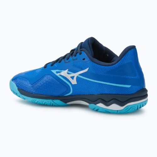Buty do tenisa męskie Mizuno Wave Exceed Light 2 AC mugen blue/white/river blue
