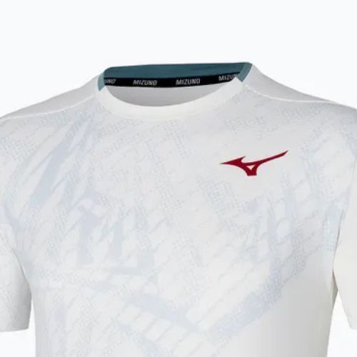 Koszulka tenisowa męska Mizuno Mugen Shadow Graphic Tee white