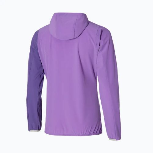 Kurtka tenisowa damska Mizuno Mugen Hooded Jacket patrician purple
