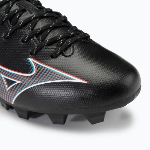 Buty piłkarskie męskie Mizuno α Select FG black/ignition red/801 c