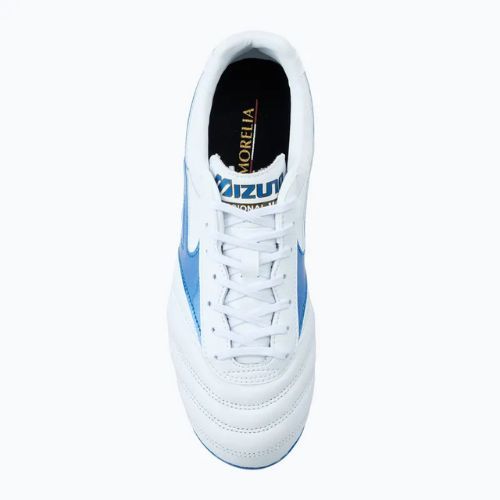 Buty piłkarskie Mizuno Morelia II Pro MD white/laser blue/gold