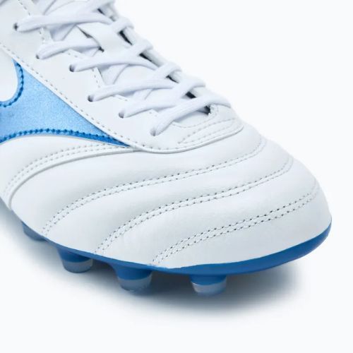 Buty piłkarskie Mizuno Morelia II Pro MD white/laser blue/gold