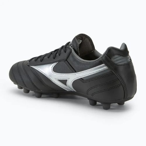 Buty piłkarskie męskie Mizuno Morelia II Pro AG black/galaxy silver/dark shadow
