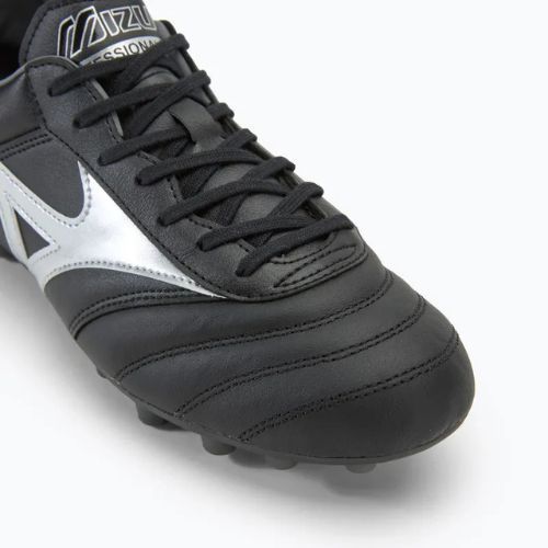 Buty piłkarskie męskie Mizuno Morelia II Pro AG black/galaxy silver/dark shadow