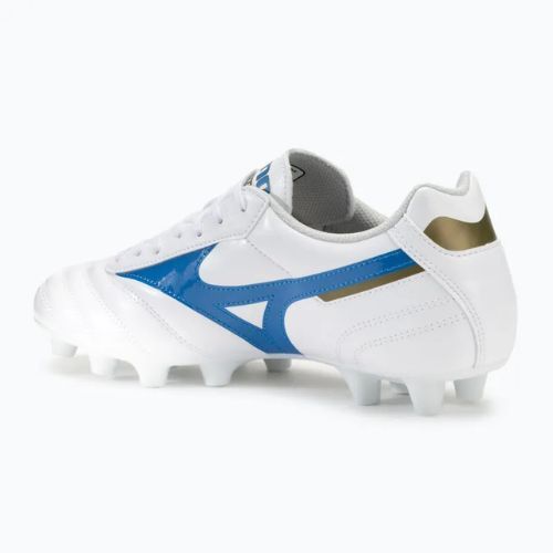 Buty piłkarskie Mizuno Morelia II Club FG white/laser blue/gold