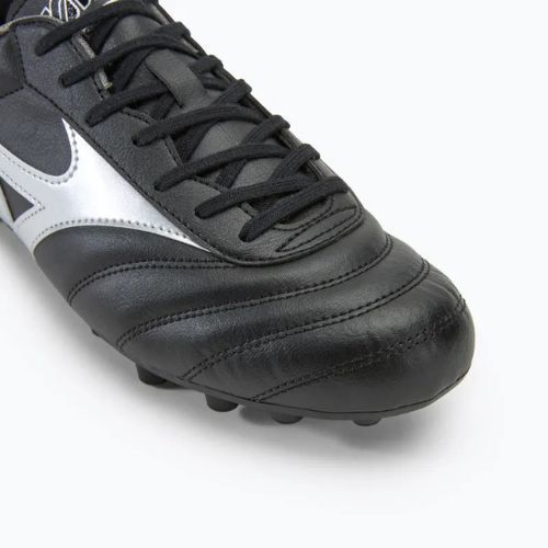 Buty piłkarskie męskie Mizuno Morelia II Club AG black/galaxy silver/dark shadow