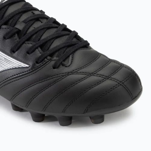 Buty piłkarskie męskie Mizuno Morelia Neo IV Pro FG black/galaxy silver
