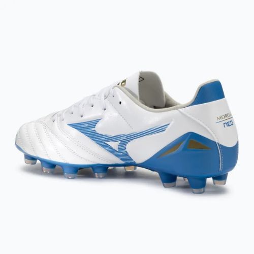 Buty piłkarskie męskie Mizuno Morelia Neo IV Pro FG laser blue/white