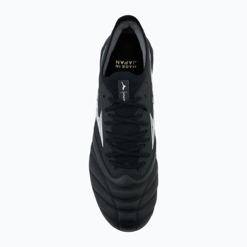 Buty piłkarskie męskie Mizuno Morelia Neo IV β Japan FG black/galaxy silver