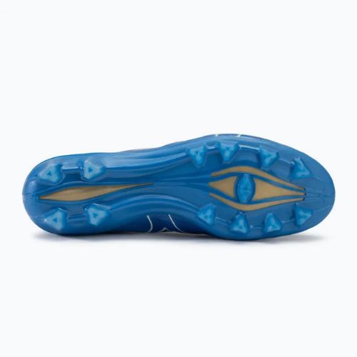 Buty piłkarskie męskie Mizuno α Elite FG white/laser blue/gold