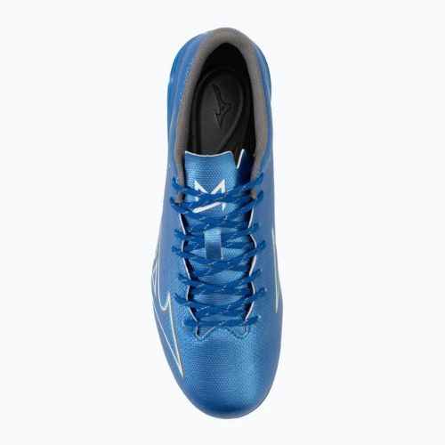 Buty piłkarskie męskie Mizuno α Select FG white/laser blue/gold