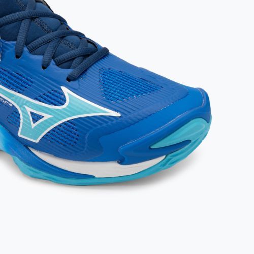 Buty do siatkówki Mizuno Wave Momentum 3 Mid mugen blue/white/estate blue