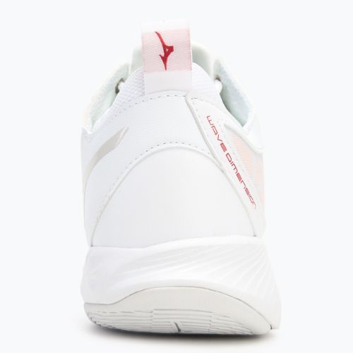 Buty do siatkówki damskie Mizuno Wave Dimension Mid white/aleutian/cloud pink