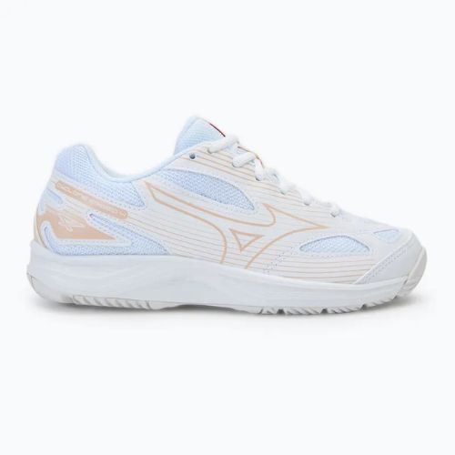 Buty do siatkówki Mizuno Cyclone Speed 4 white/aleutian/cloud pink