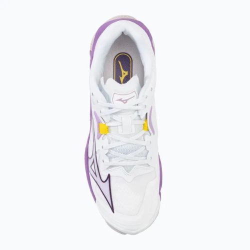 Buty do siatkówki damskie Mizuno Wave Lightning Z8 white/patrician purple/quince