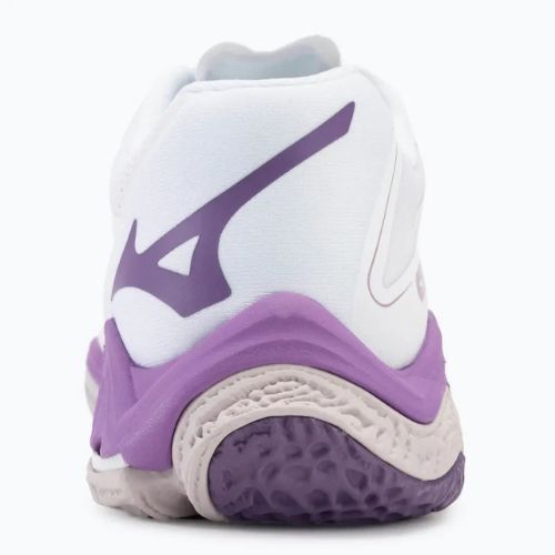 Buty do siatkówki damskie Mizuno Wave Lightning Z8 white/patrician purple/quince