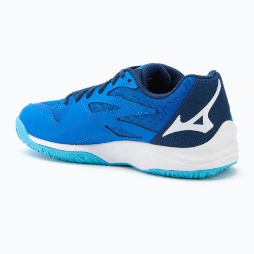 Buty do siatkówki dziecięce Mizuno Lightning Star Z7 mugen blue/white/estate blue
