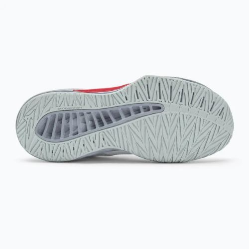 Buty do siatkówki dziecięce Mizuno Lightning Star Z7 white/salsa/black