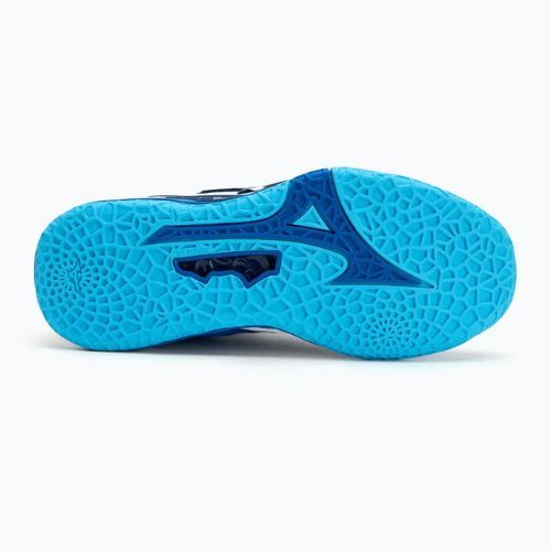 Buty do piłki ręcznej Mizuno Wave Stealth Neo 2 Mid mugen blue/white/estate blue