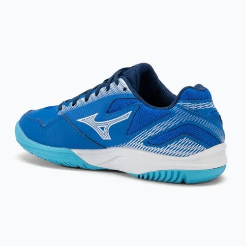 Buty do piłki ręcznej dzieciięce Mizuno Stealth Star 2 Jr mugen blue/white/estate blue