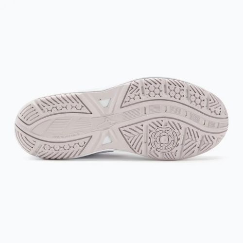 Buty do piłki ręcznej dziecięce Mizuno Stealth Star 2 Jr white/patrician purple/quince