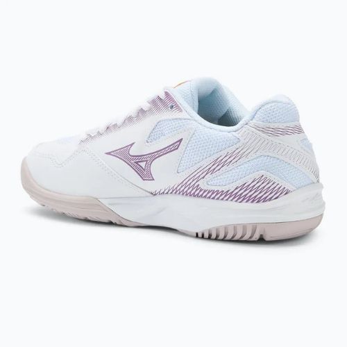 Buty do piłki ręcznej dziecięce Mizuno Stealth Star 2 Jr white/patrician purple/quince