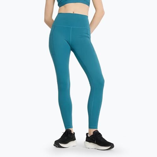 Legginsy damskie New Balance Sleek Pocket High Rise terrarium