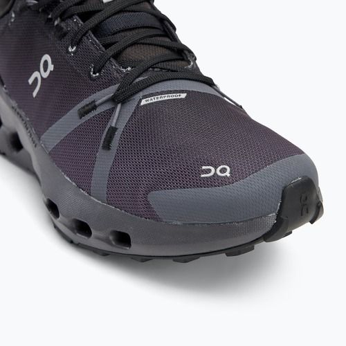 Buty do biegania damskie On Cloudsurfer Trail Waterproof black/eclipse