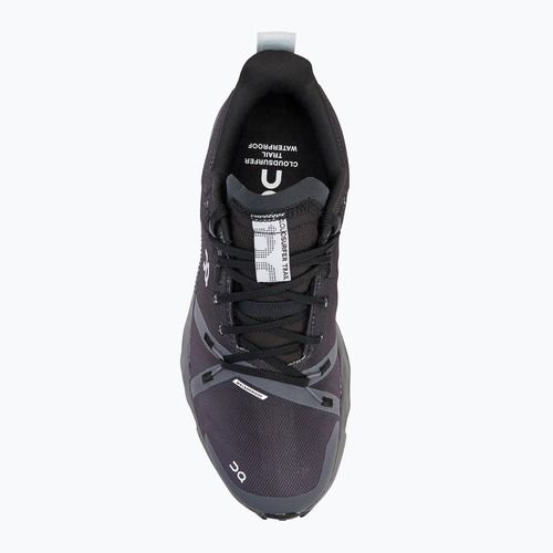 Buty do biegania damskie On Cloudsurfer Trail Waterproof black/eclipse