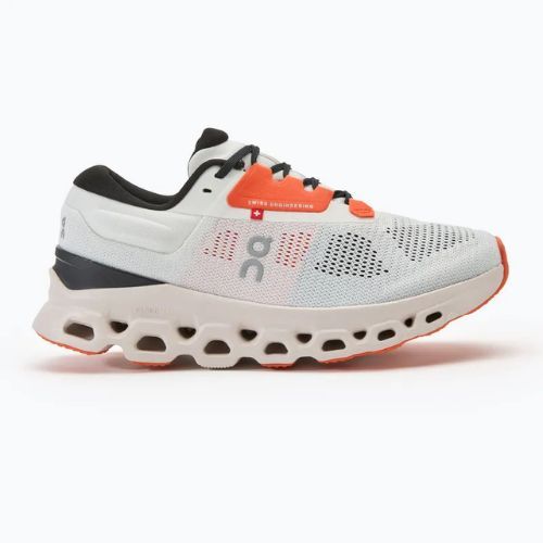 Buty do biegania damskie On Cloudstratus 3 white/sand